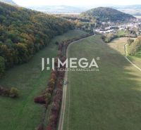 Wiesen und Wälder säumen den Weg, der von Jasenov nach Jasenov führt. Seltsame Immobilien.
