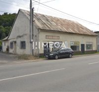 Geschäftsräume in der Mieru-Straße in Stakčín, an der Straße und ein geparktes Auto.