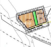 Grundstücksplan für besondere Immobilien in Vranov nad Topľou, als geprüft gekennzeichnet.