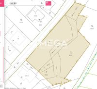 Grundstücksplan zum Verkauf in Michalovce, Staré, geeignet für Wohnzwecke mit einer Fläche von 2978 m².