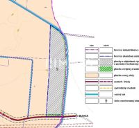 Plan des Gebiets mit Markierung der Grenzen und Nutzungsflächen im Bereich Buzica.