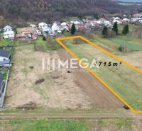 Luftaufnahme von Wohnbaugrundstücken in Zemplínske Hámre und der Umgebung der Gemeinde.