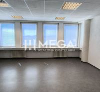 Büros mit Holzboden und großen Fenstern für natürliches Licht.