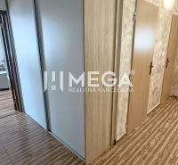 Flur mit Kleiderschränken und Zugang zu den Zimmern in einer 4-Zimmer-Wohnung.