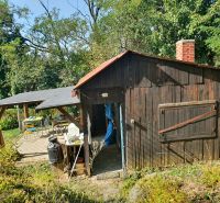 Gartenhäuschen und Pavillon in den Gärten in der Ul. 1 mája in Košice - Krásna.