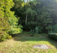 Der Garten in der Ul. 1 mája in Košice - Stadtteil Krásna bietet Grünflächen und Bäume.