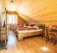 Ein Zimmer mit Holzverkleidung, ein Boden mit Holzdekor, Hotels und Pensionen.