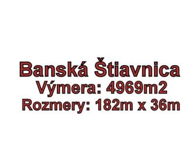 Industriegrund, zu verkaufen, Banská Štiavnica, Slowakei