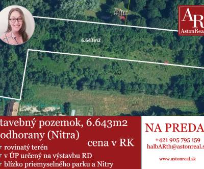Baugrund, Podhorany, zu verkaufen, Nitra, Slowakei