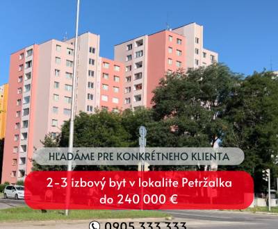 Kaufen 3-Zimmer-Wohnung, Bratislava - Petržalka, Slowakei