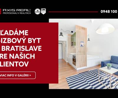 Untermiete 1-Zimmer-Wohnung, 1-Zimmer-Wohnung, Bratislava - Staré Mest