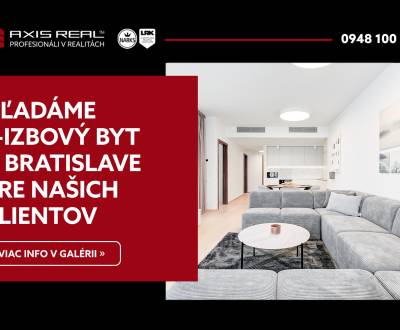 Untermiete 3-Zimmer-Wohnung, 3-Zimmer-Wohnung, Bratislava - Staré Mest
