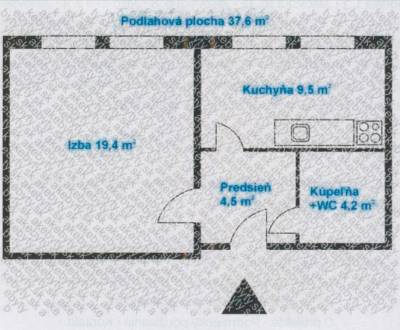 Kaufen 1-Zimmer-Wohnung, 1-Zimmer-Wohnung, Vígľašská, Bratislava - Pet