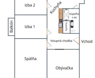 Kaufen 4-Zimmer-Wohnung, 4-Zimmer-Wohnung, Martin, Slowakei