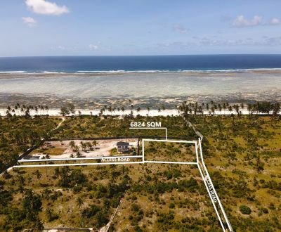 STRANDGRUNDSTÜCK ZWEITER LINIE IN BWEJUU