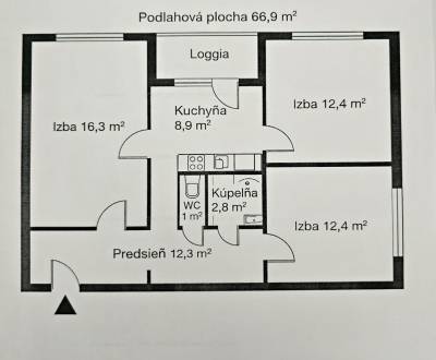 Kaufen 3-Zimmer-Wohnung, 3-Zimmer-Wohnung, Korytnická, Bratislava - Vr