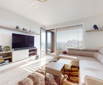 BA/PETRŽALKA-Möblierte 2-Zimmer-Wohnung mit Balkon in einem Neubau