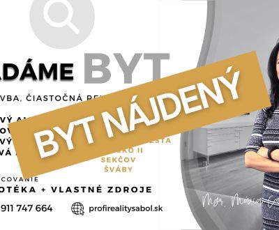 Suche 3-Zimmer-Wohnung, 3-Zimmer-Wohnung, Prešov, Slowakei
