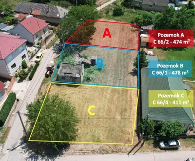 Mieten Baugrund, Nové Zámky, Slowakei