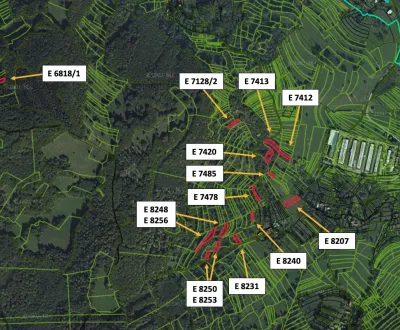 Kaufen landwirtsch. Grundstücke, Prievidza, Slowakei