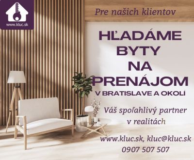 Mieten 2-Zimmer-Wohnung, 2-Zimmer-Wohnung, Bratislava - Ružinov, Slowa