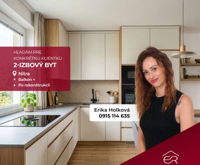 Suche 2-Zimmer-Wohnung, 2-Zimmer-Wohnung, Nitra, Slowakei