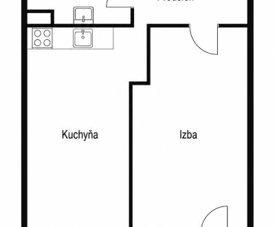 Kaufen 1-Zimmer-Wohnung, 1-Zimmer-Wohnung, Zombova, Košice - Sídlisko 