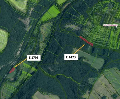 Mieten landwirtsch. Grundstücke, Krupina, Slowakei