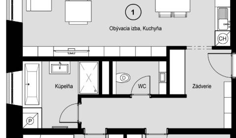 3-Zimmer-Wohnung, zu verkaufen, Piešťany, Slowakei