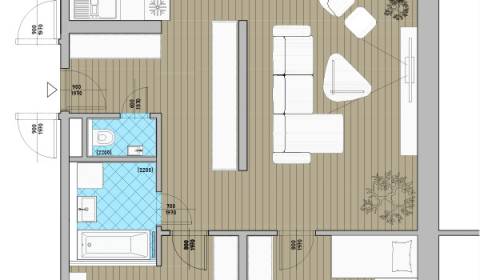 3 Zimmer Wohnung, Obchodná, zu verkaufen, Pezinok, Slowakei