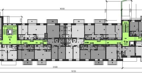1-Zimmer-Wohnung, Rudlovská cesta, zu verkaufen, Banská Bystrica, Slow