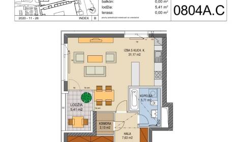 2-Zimmer-Wohnung, Jégého, zu verkaufen, Bratislava - Ružinov, Slowakei