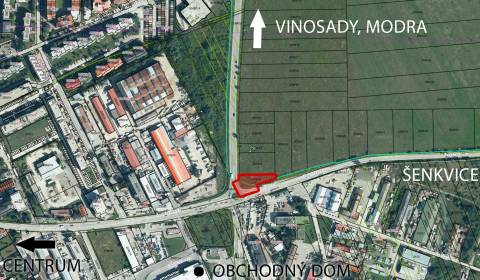 Industriegrund, Šenkvická cesta, zu verkaufen, Pezinok, Slowakei