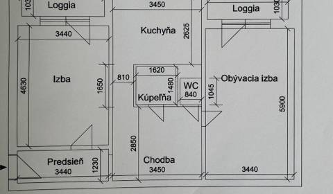 Kaufen 2-Zimmer-Wohnung, Palárikova, Košice - Juh, Slowakei