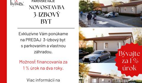 3-Zimmer-Wohnung, zu verkaufen, Nitra, Slowakei