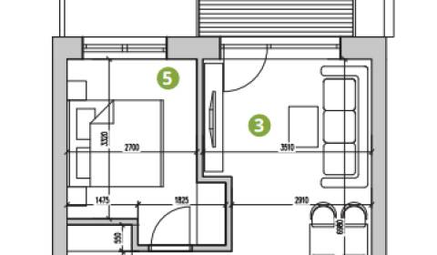 Kaufen 2-Zimmer-Wohnung, Hlavná, Trnava, Slowakei