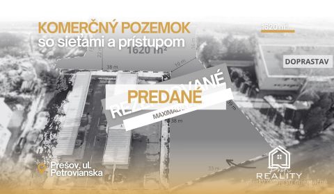 Kaufen Industriegrund, Industriegrund, Petrovianska, Prešov, Slowakei