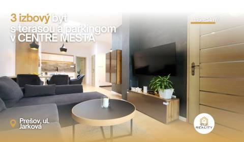 Mieten 3-Zimmer-Wohnung, 3-Zimmer-Wohnung, Jarková, Prešov, Slowakei