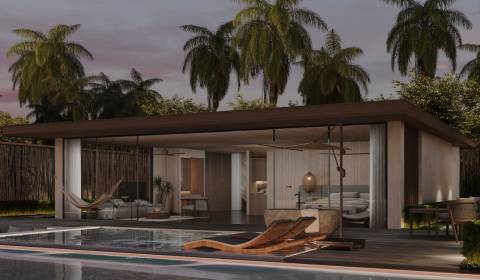 Strandvilla mit einem Schlafzimmer in luxuriöser Sansibar-Anlage