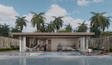 Villa mit einem Schlafzimmer und Meerblick in einer luxuriösen Anlage