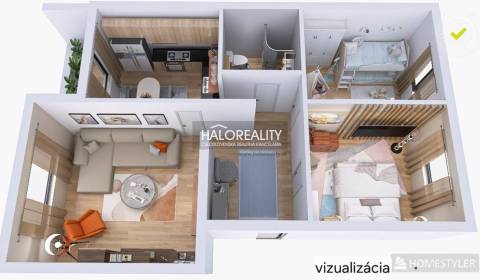 Kaufen 3-Zimmer-Wohnung, Bratislava - Karlova Ves, Slowakei