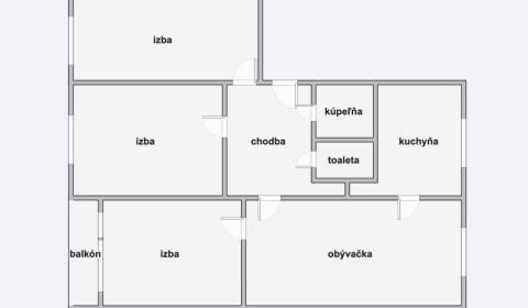 Kaufen 4-Zimmer-Wohnung, 4-Zimmer-Wohnung, Žilina, Slowakei