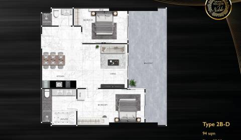 Kaufen 3-Zimmer-Wohnung, 3-Zimmer-Wohnung, Pattaya, Thailand