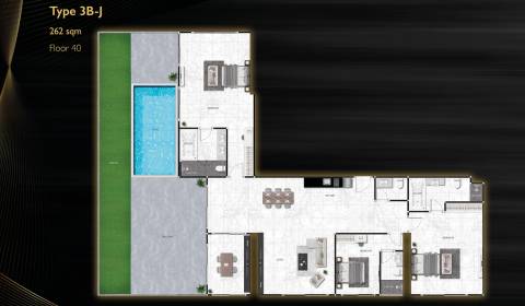 Kaufen 4-Zimmer-Wohnung, 4-Zimmer-Wohnung, Pattaya, Thailand