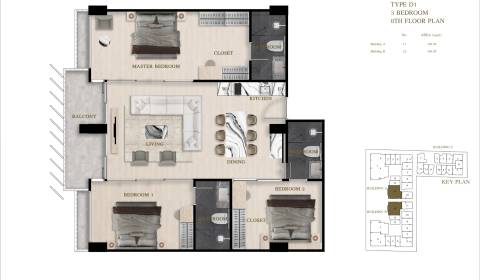 Kaufen 4-Zimmer-Wohnung, 4-Zimmer-Wohnung, Pattaya, Thailand
