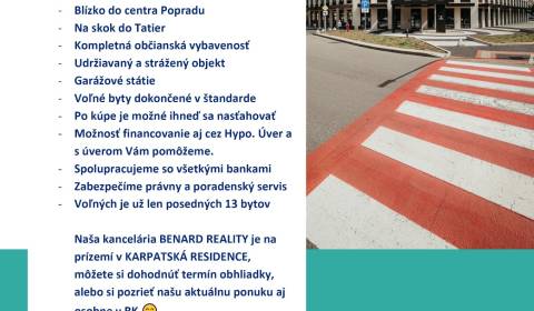 Kaufen 3-Zimmer-Wohnung, 3-Zimmer-Wohnung, Karpatská, Poprad, Slowakei