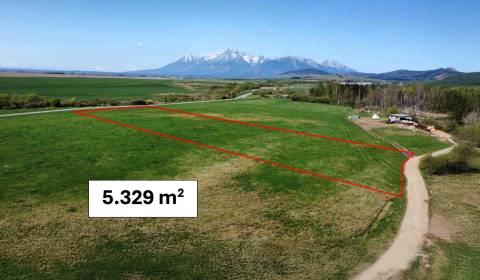 Kaufen landwirtsch. Grundstücke, landwirtsch. Grundstücke, Kežmarok, S