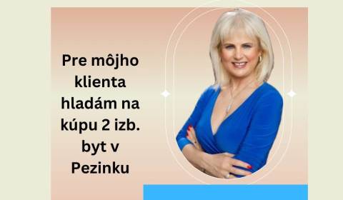 Suche 2-Zimmer-Wohnung, 2-Zimmer-Wohnung, Pezinok, Slowakei