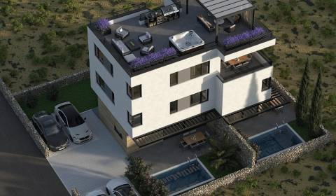 KROATIEN - Wohnung mit Dachterasse - MANDRE, Insel Pag
