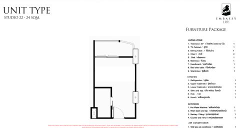 Kaufen 1-Zimmer-Wohnung, 1-Zimmer-Wohnung, Pattaya, Thailand